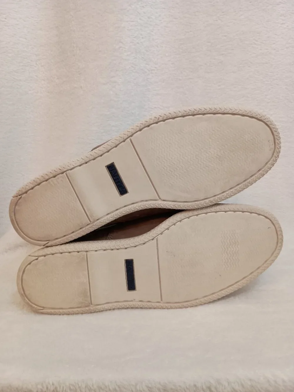 Nautica Nubuck Leather Boat Shoes Sz 11 M Brown NWOB